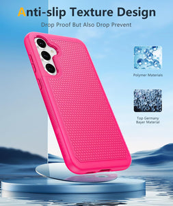 Samsung Galaxy S25 Dual Layer Heavy Duty Cell Phone Protective Cover - Redpepper Cases