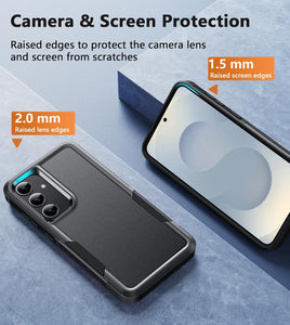 Samsung Galaxy S25 Dual Layer Heavy Duty Cell Phone Protective Cover - Redpepper Cases