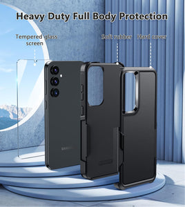 Samsung Galaxy S25 Dual Layer Heavy Duty Cell Phone Protective Cover - Redpepper Cases