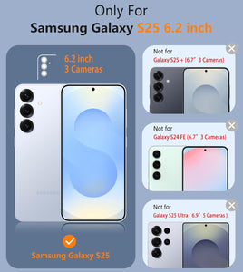 Samsung Galaxy S25 Dual Layer Heavy Duty Cell Phone Protective Cover - Redpepper Cases
