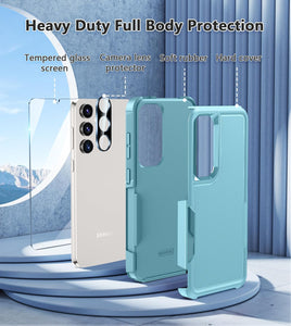 Samsung Galaxy S25 Dual Layer Heavy Duty Cell Phone Protective Cover - Redpepper Cases