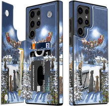 Load image into Gallery viewer, Samsung Galaxy S25 Flower Designs - Credit Card Holder Protective Phone Cover - Redpepper Cases