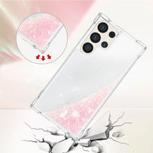 Load image into Gallery viewer, Samsung Galaxy S25 Glitter Sparkle Cute Liquid Phone Case - Redpepper Cases