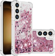 Load image into Gallery viewer, Samsung Galaxy S25 Glitter Sparkle Cute Liquid Phone Case - Redpepper Cases