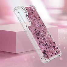 Load image into Gallery viewer, Samsung Galaxy S25 Glitter Sparkle Cute Liquid Phone Case - Redpepper Cases