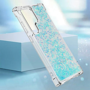 Samsung Galaxy S25 Glitter Sparkle Cute Liquid Phone Case - Redpepper Cases