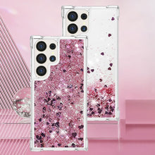 Load image into Gallery viewer, Samsung Galaxy S25 Glitter Sparkle Cute Liquid Phone Case - Redpepper Cases