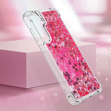 Load image into Gallery viewer, Samsung Galaxy S25 Glitter Sparkle Cute Liquid Phone Case - Redpepper Cases