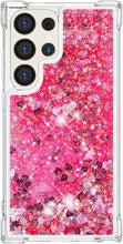 Load image into Gallery viewer, Samsung Galaxy S25 Glitter Sparkle Cute Liquid Phone Case - Redpepper Cases