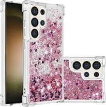 Load image into Gallery viewer, Samsung Galaxy S25 Glitter Sparkle Cute Liquid Phone Case - Redpepper Cases