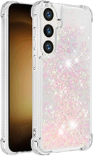 Load image into Gallery viewer, Samsung Galaxy S25 Glitter Sparkle Cute Liquid Phone Case - Redpepper Cases