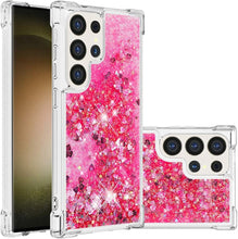 Load image into Gallery viewer, Samsung Galaxy S25 Glitter Sparkle Cute Liquid Phone Case - Redpepper Cases