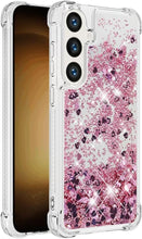 Load image into Gallery viewer, Samsung Galaxy S25 Glitter Sparkle Cute Liquid Phone Case - Redpepper Cases