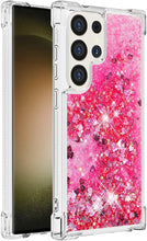 Load image into Gallery viewer, Samsung Galaxy S25 Glitter Sparkle Cute Liquid Phone Case - Redpepper Cases