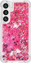 Load image into Gallery viewer, Samsung Galaxy S25 Glitter Sparkle Cute Liquid Phone Case - Redpepper Cases