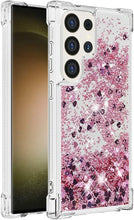Load image into Gallery viewer, Samsung Galaxy S25 Glitter Sparkle Cute Liquid Phone Case - Redpepper Cases