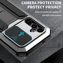 Load image into Gallery viewer, Samsung Galaxy S25 Plus Aluminum Metal Gorilla Glass Heavy Duty Case - Redpepper Cases
