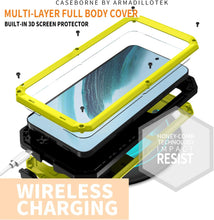 Load image into Gallery viewer, Samsung Galaxy S25 Plus Aluminum Metal Gorilla Glass Heavy Duty Case - Redpepper Cases