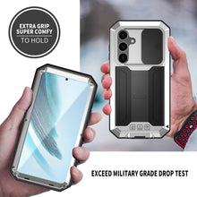 Load image into Gallery viewer, Samsung Galaxy S25 Plus Aluminum Metal Gorilla Glass Heavy Duty Case - Redpepper Cases