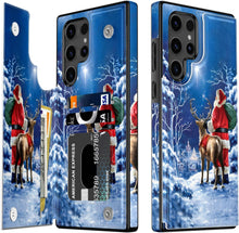 Load image into Gallery viewer, Samsung Galaxy S25 Plus Flower Designs Credit Card Holder Protective Phone Cover - Redpepper Cases