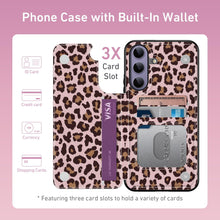 Load image into Gallery viewer, Samsung Galaxy S25 Plus Flower Designs Credit Card Holder Protective Phone Cover - Redpepper Cases