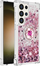 Load image into Gallery viewer, Samsung Galaxy S25+ Plus Flowing Liquid Quicksand Cover - Redpepper Cases