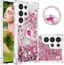Load image into Gallery viewer, Samsung Galaxy S25+ Plus Flowing Liquid Quicksand Cover - Redpepper Cases
