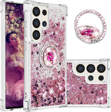 Load image into Gallery viewer, Samsung Galaxy S25+ Plus Flowing Liquid Quicksand Cover - Redpepper Cases