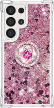 Load image into Gallery viewer, Samsung Galaxy S25+ Plus Flowing Liquid Quicksand Cover - Redpepper Cases