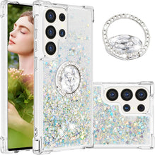 Load image into Gallery viewer, Samsung Galaxy S25+ Plus Flowing Liquid Quicksand Cover - Redpepper Cases