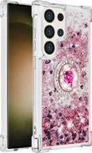 Load image into Gallery viewer, Samsung Galaxy S25+ Plus Flowing Liquid Quicksand Cover - Redpepper Cases