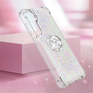 Samsung Galaxy S25+ Plus Flowing Liquid Quicksand Cover - Redpepper Cases
