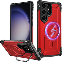 Load image into Gallery viewer, Samsung Galaxy S25 Plus Hidden Metal Kickstand,Military - Grade Shockproof Protective Phone Cover - Redpepper Cases