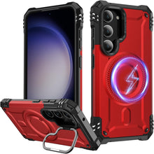 Load image into Gallery viewer, Samsung Galaxy S25 Plus Hidden Metal Kickstand,Military - Grade Shockproof Protective Phone Cover - Redpepper Cases