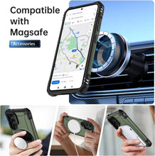 Load image into Gallery viewer, Samsung Galaxy S25 Plus Hidden Metal Kickstand,Military - Grade Shockproof Protective Phone Cover - Redpepper Cases
