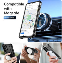 Load image into Gallery viewer, Samsung Galaxy S25 Plus Hidden Metal Kickstand,Military - Grade Shockproof Protective Phone Cover - Redpepper Cases
