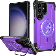Load image into Gallery viewer, Samsung Galaxy S25 Plus Hidden Metal Kickstand,Military - Grade Shockproof Protective Phone Cover - Redpepper Cases