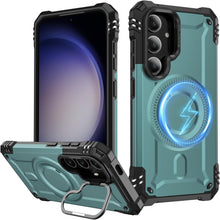 Load image into Gallery viewer, Samsung Galaxy S25 Plus Hidden Metal Kickstand,Military - Grade Shockproof Protective Phone Cover - Redpepper Cases