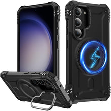 Load image into Gallery viewer, Samsung Galaxy S25 Plus Hidden Metal Kickstand,Military - Grade Shockproof Protective Phone Cover - Redpepper Cases