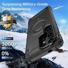 Load image into Gallery viewer, Samsung Galaxy S25 Plus Hidden Metal Kickstand,Military - Grade Shockproof Protective Phone Cover - Redpepper Cases