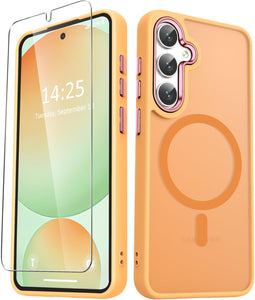 Samsung Galaxy S25+ Plus Screen Protector Translucent Frosted Shockproof Protective Cover - Redpepper Cases