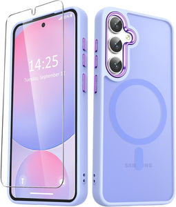 Samsung Galaxy S25+ Plus Screen Protector Translucent Frosted Shockproof Protective Cover - Redpepper Cases
