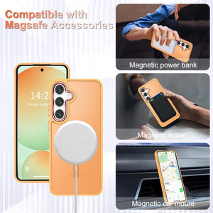 Samsung Galaxy S25+ Plus Screen Protector Translucent Frosted Shockproof Protective Cover - Redpepper Cases