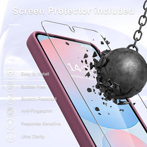 Samsung Galaxy S25+ Plus Screen Protector Translucent Frosted Shockproof Protective Cover - Redpepper Cases