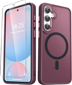 Samsung Galaxy S25+ Plus Screen Protector Translucent Frosted Shockproof Protective Cover - Redpepper Cases