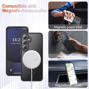 Samsung Galaxy S25+ Plus Screen Protector Translucent Frosted Shockproof Protective Cover - Redpepper Cases