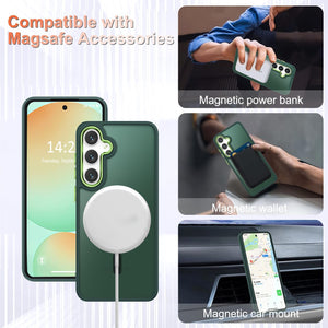 Samsung Galaxy S25+ Plus Screen Protector Translucent Frosted Shockproof Protective Cover - Redpepper Cases