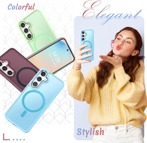 Samsung Galaxy S25+ Plus Screen Protector Translucent Frosted Shockproof Protective Cover - Redpepper Cases