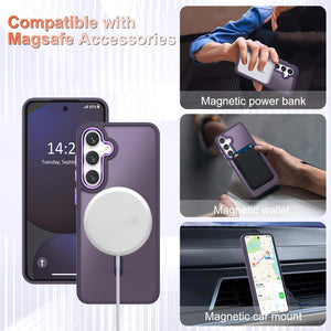 Samsung Galaxy S25+ Plus Screen Protector Translucent Frosted Shockproof Protective Cover - Redpepper Cases