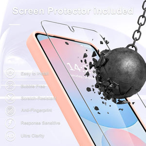 Samsung Galaxy S25+ Plus Screen Protector Translucent Frosted Shockproof Protective Cover - Redpepper Cases
